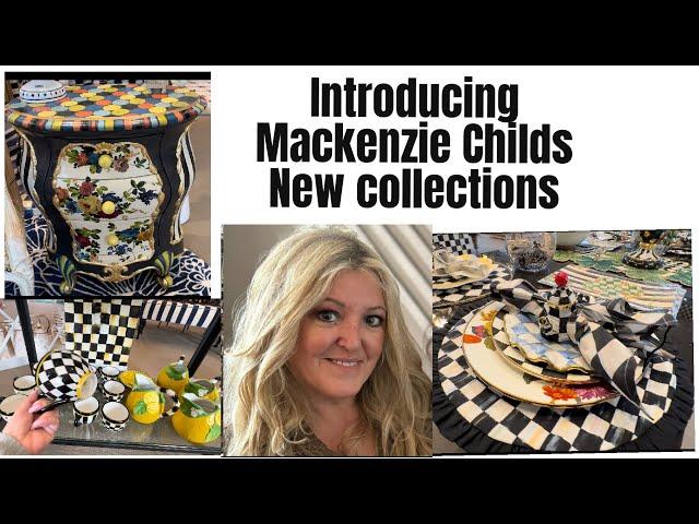 Mackenzie Childs New Collections || Home Decor || Checkered