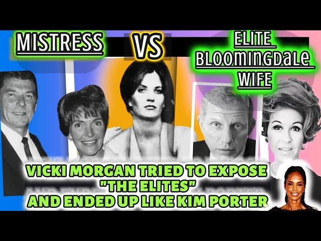 Vicki Morgan! She tried to EXPOSE the ELITES.... It ended TERRIBLY..          Old Hollywood Scandals