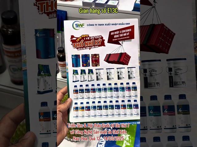 Triển lãm & Hội thảo Quốc tế lần thứ 7 về Công Nghệ Sản xuất và Chế biến Rau, Hoa, Quả #bmfe