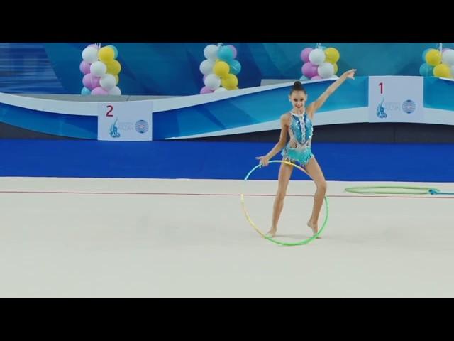 Daria Trubnikova - Hoop 'Young Gymnasts 2015' АА(16.233)