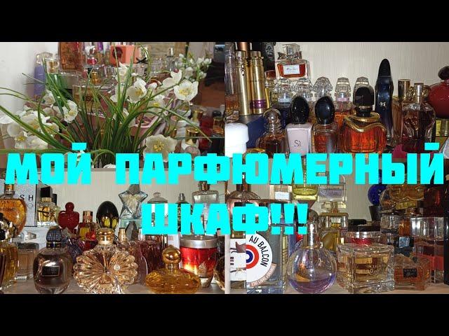 МОЙ ПАРФЮМЕРНЫЙ ГАРДЕРОБКАК Я ХРАНЮ СВОИ АРОМАТЫ!!!