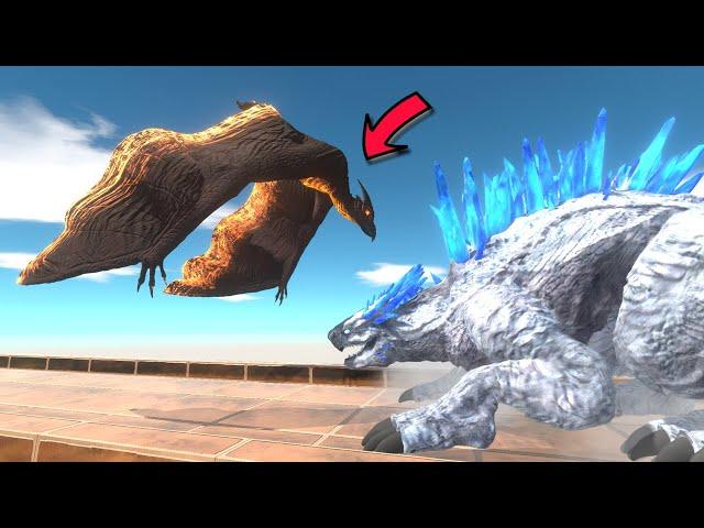 High Bridge Battle | New Rodan! vs All Kaiju - Animal Revolt Battle Simulator