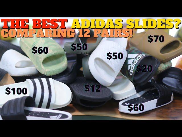 TOP 10 adidas SLIDES Compared!