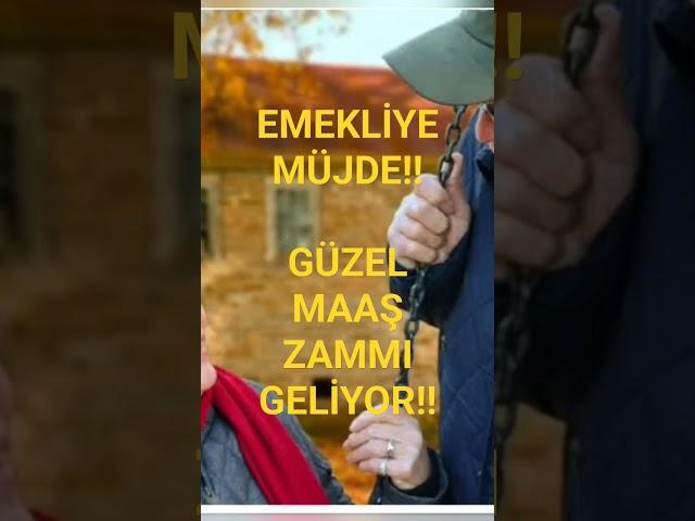 MÜJDE!! Sondakika!! EMEKLİYE GÜZEL.MAAŞ ZAMMI GELİYOR!! #gündem #haberler #sondakika #emekli