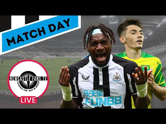 MATCH DAY LIVE | NEWCASTLE UNITED VS NORWICH CITY