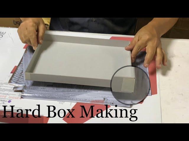 Hard Box - Packaging Process in Printing Press