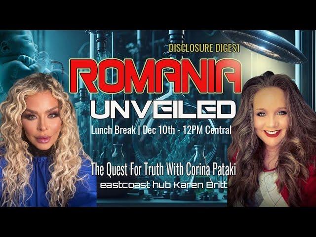 ROMANIA UNVEILED - SECRET UNDERGROUND FACILITIES  | LUNCH BREAK WITH CORINA & KAREN