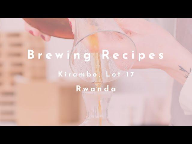 Rwanda Kirambo Coffee Lot Crop 2021