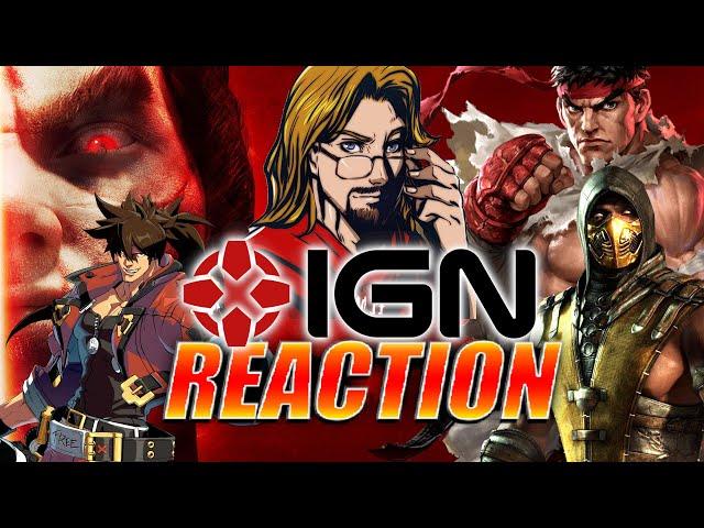 MAX REACTS: IGN Top 10 Best Fighting Games