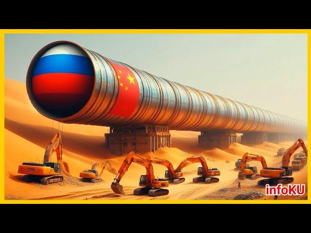 China Russia shocks America | Russian gas pipeline 14700km to China