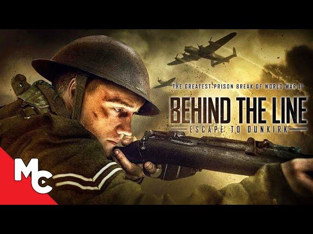 Behind The Line – Escape to Dunkirk | Full Movie | WW2 Action War