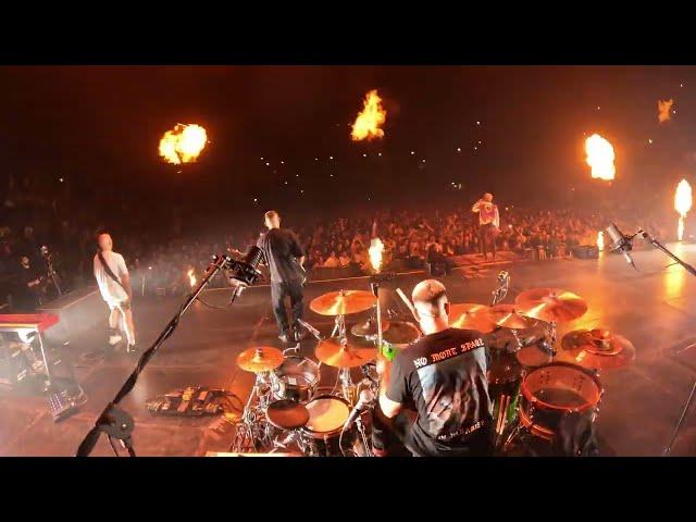 Salmo Live @ Mediolanum Forum Assago - Milano - 12-12-2022 - Jacopo Volpe Drum Cam