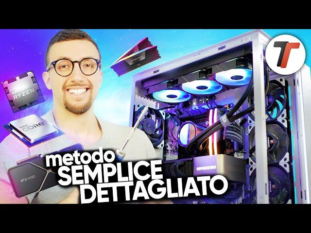 Come ASSEMBLARE un PC - SUPER GUIDA DEFINITIVA 2024 - STEP by STEP (Intel, AMD, NVIDIA)