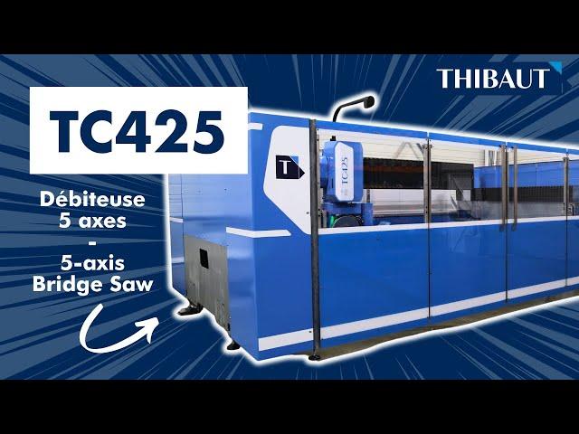 Thibaut TC425, la seule débiteuse de sa catégorie avec 6 outils intégrés pour une autonomie totale.