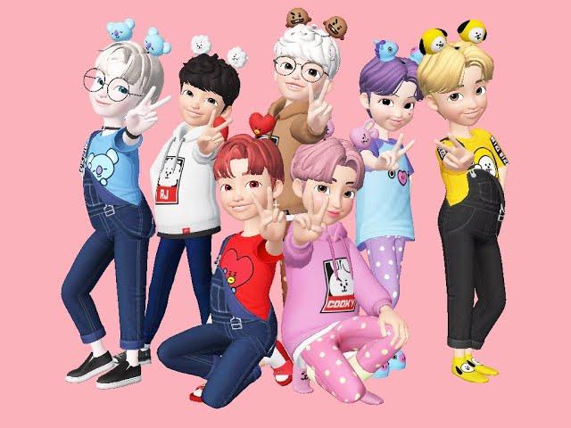 Kumpulan tik tok Zepeto BT21_