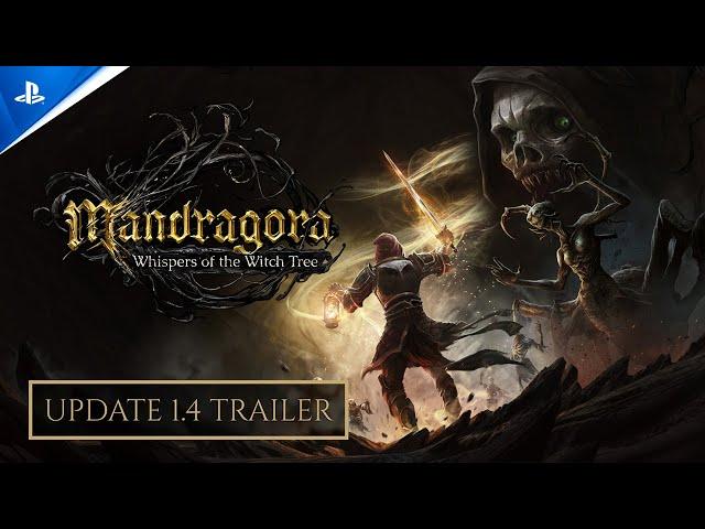 Mandragora: Whispers of the Witch Tree - Update 1.4 Trailer | PS5 Games