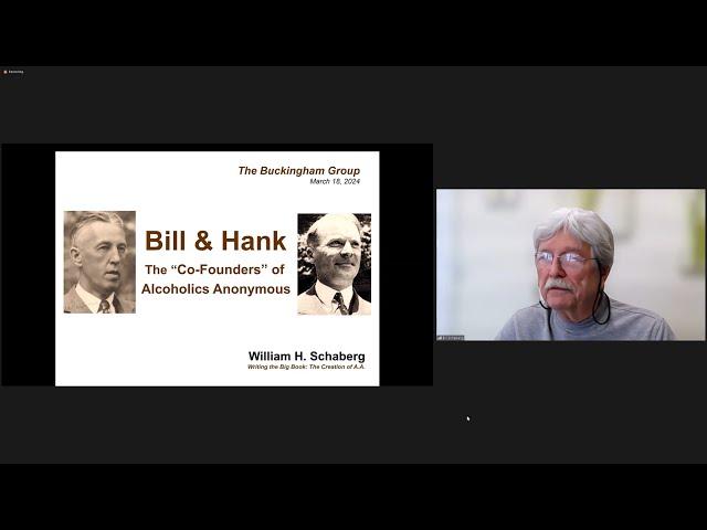 Big Book History #22   Bill & Hank   The Co founders of A A