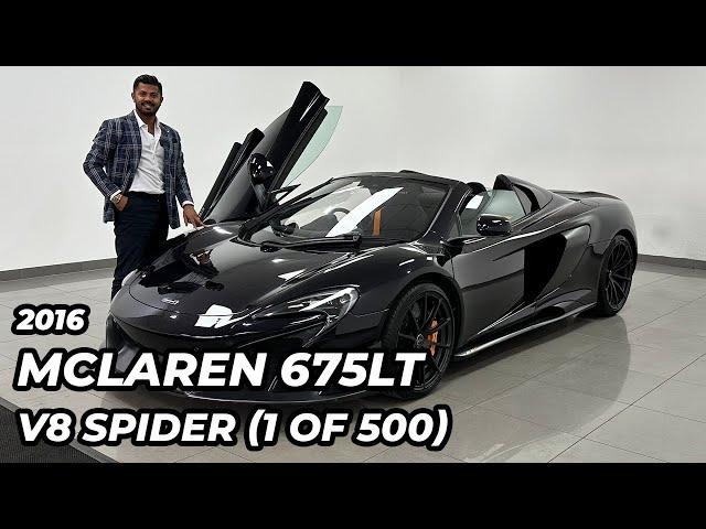 2016 McLaren 675LT V8 Spider 