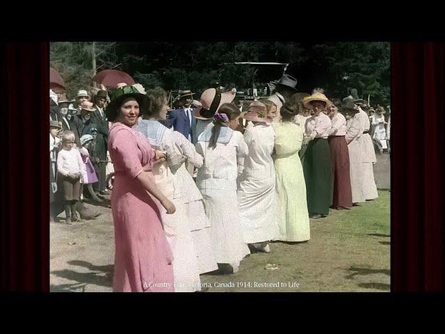 A Country Fair c.1914: Amazing Footage Restored to Life