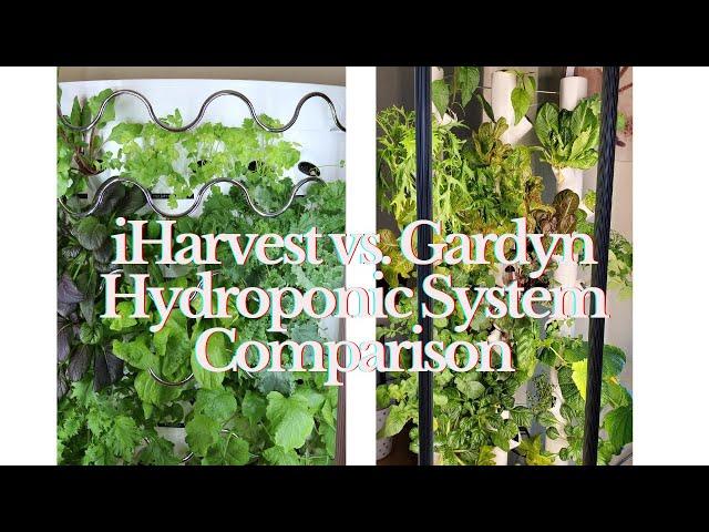 iHarvest vs Gardyn - Hydroponic Systems Comparison