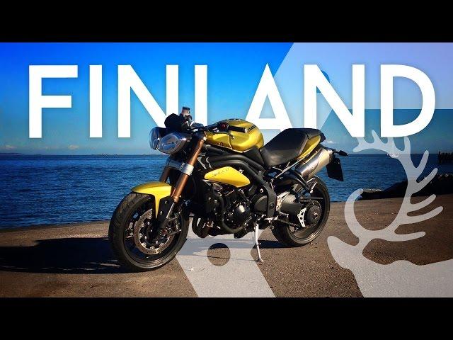 Finland Motorcycle Tour on Triumph Speed Triple 1050