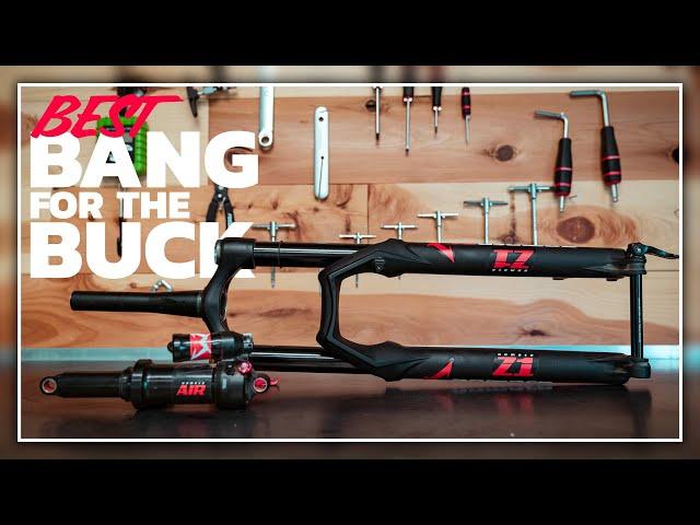 Marzocchi Bomber Air Shock and Bomber Z1 Fork Review #marzocchi