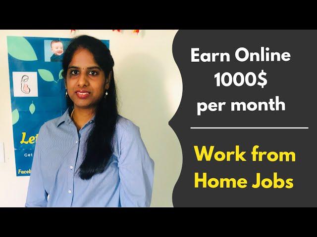 USA | Work From Home Jobs | Online Jobs for Housewives | Earn from Home using Laptop