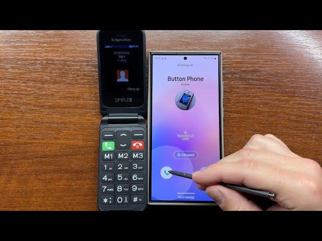 Krüger & Matz Simple 930 Unboxing, Incoming Call, Outgoing Call to Samsung S24U, iPhone 11