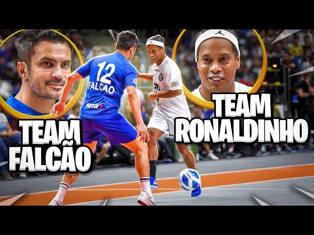 Ronaldinho vs Falcão - REIS DO DRIBLE 2022 - JOGO COMPLETO