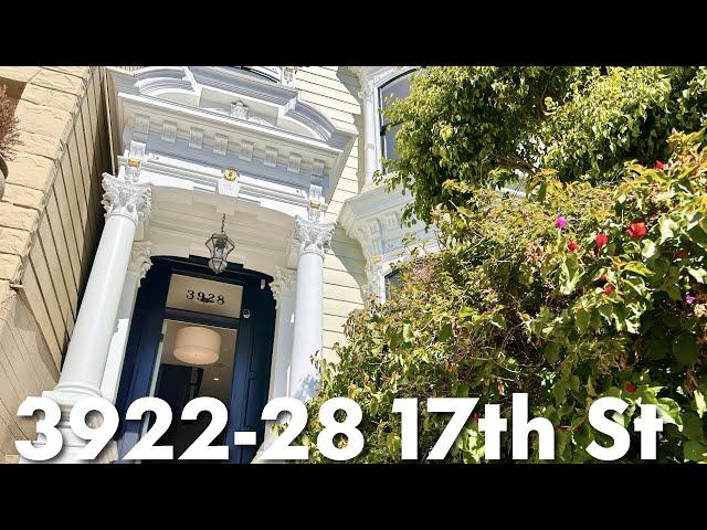 Buyer Preview: 3922-3928 17th Street, San Francisco, A Grand Castro Victorian + Cottage -  4K