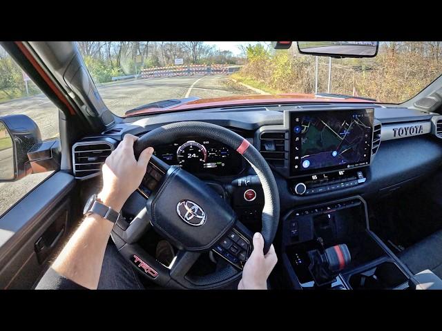 2024 Toyota Tundra TRD Pro i-FORCE MAX - POV Driving Impressions