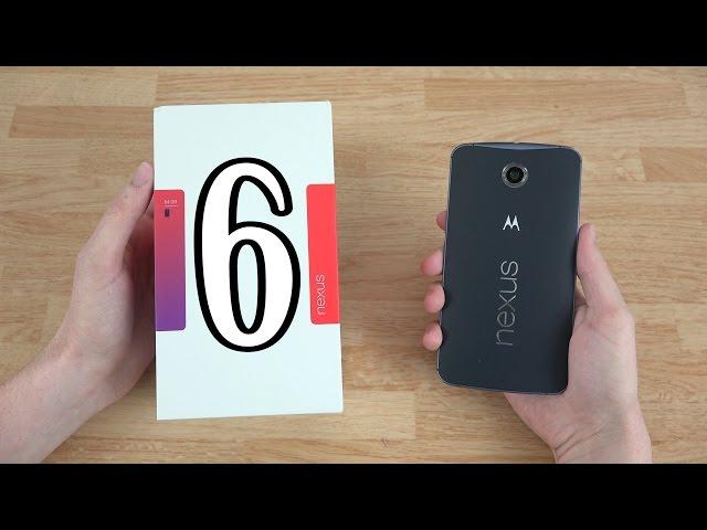 Motorola Google Nexus 6 (64GB Midnight Blue) Unboxing and Extended First Look!