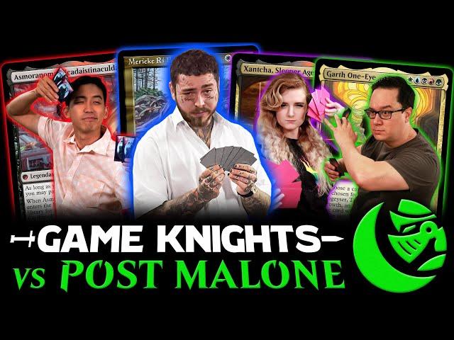 Post Malone Plays Magic: The Gathering | Game Knights 45 | Commander Gameplay EDH