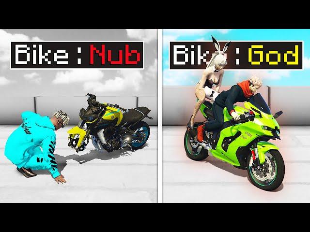 GTA 5: UPGRADING NOOB CYCLE into a GOD SUPERBIKE!