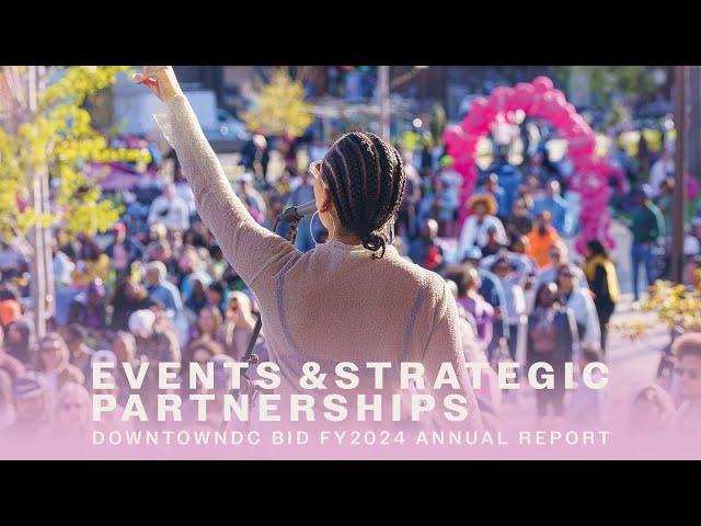 Turning Spaces into Live Experiences | Events and Strategic Partnerships FY24 Annual Report