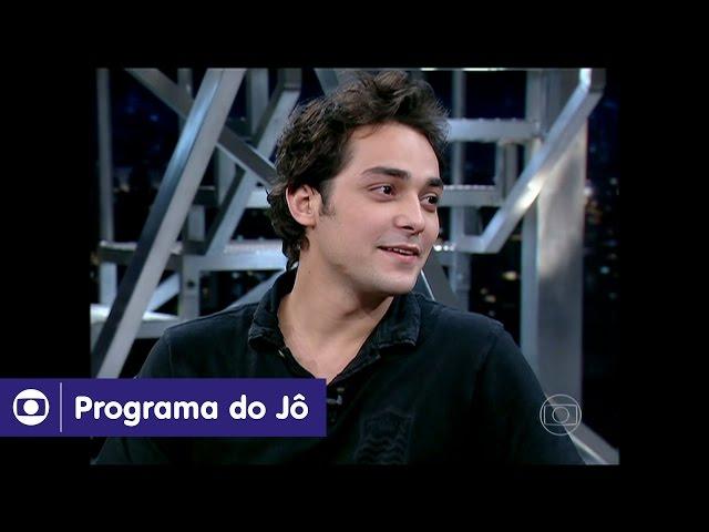 Programa do Jô: reveja o papo com Eduardo Sterblitch