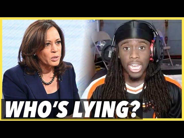 Kamala Harris' Team Denies Reaching out To Kai Cenat after he says Secret Service Keeps Calling!