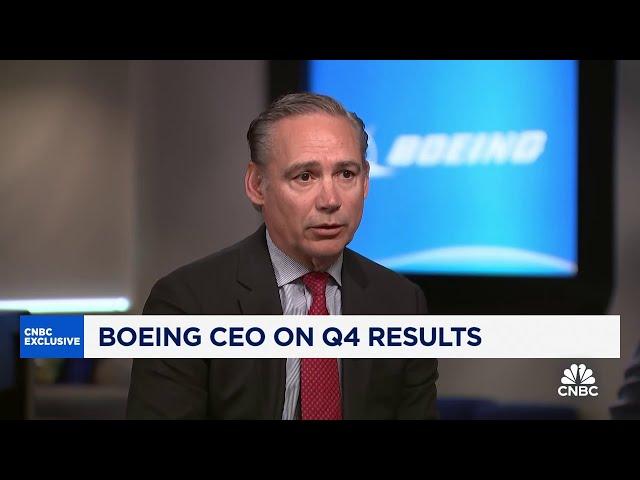 Boeing CEO Kelly Ortberg on 2025 outlook: Making significant progress despite challenging Q4