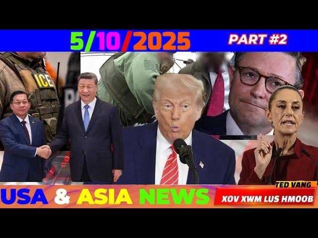 5/10/2025 (#2) USA-ASIATRUMP NTXIV 20,000 TUB CEEV XWM/ICE, NYUAB SIAB NRES ROG, FEMA, MEXICO,CHINA