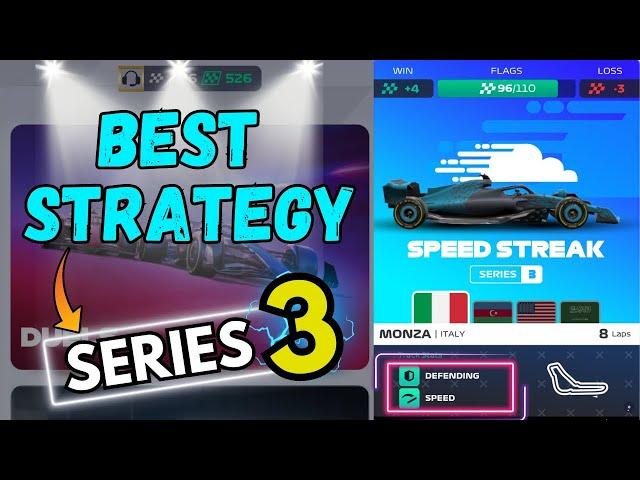 BEST STRATEGY TO COMPLETE SERIES 3 | F1 Clash 2024