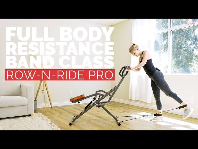 Ultimate Full Body Burn Row-N-Ride PRO Resistance Band Class