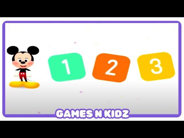 Mickey Mouse Learning Games For Kids Compilation Video