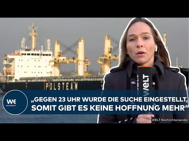FRACHTSCHIFF-KOLLISION VOR HELGOLAND: Keine Hoffnung mehr! Suche nach Seeleuten eingestellt