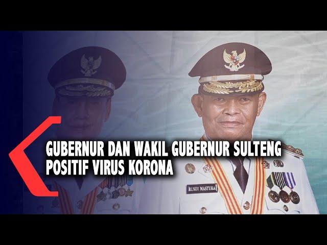 Gubernur dan Wakil Gubernur Sulawesi Tengah Positif Virus Korona