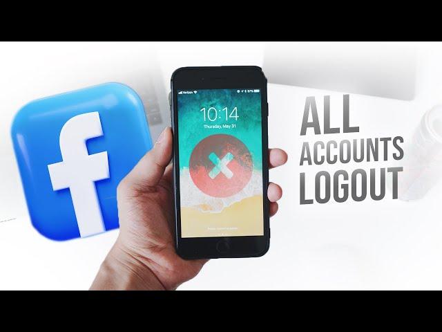 How to Log Out of Facebook on All Devices