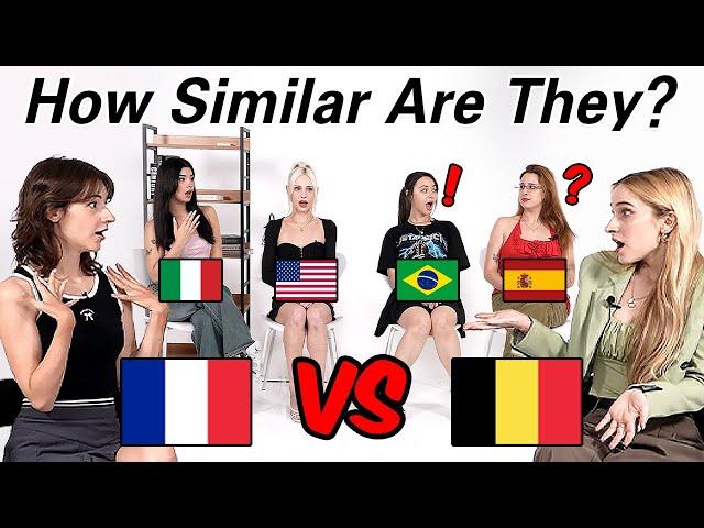 France VS Belgium l Can They Understand Each Other?? Which French is Easier to Understand??