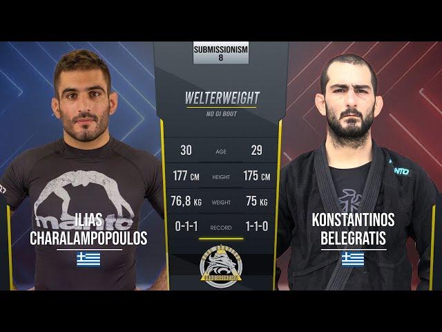 Submissionism 8: Ilias Charalampopoulos vs. Konstantinos Belegratis Full Fight