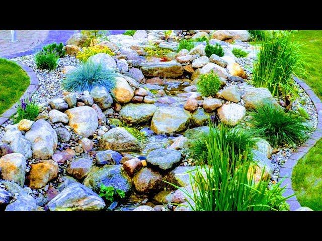 18m NATUR BACHLAUF IM GARTEN BAUEN| ANLEITUNG FÜR STEIN-BACH| PROFI-TIPPS ZU TEICHFOLIE,BETON,WASSER