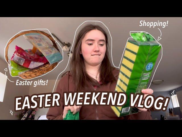 EASTER WEEKEND VLOG! (Shopping + Easter gifts)