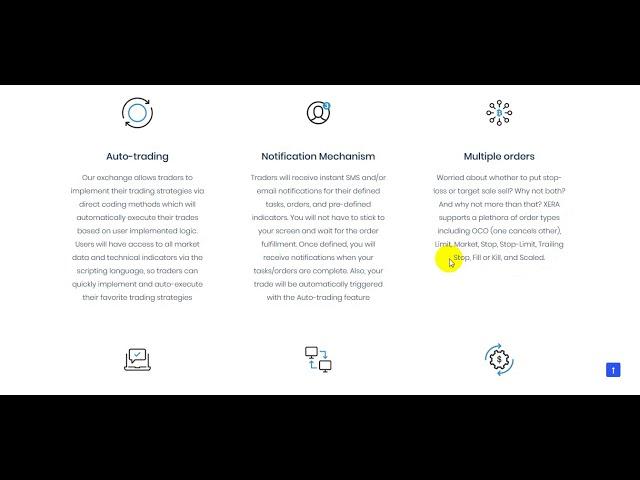 The goal of Xera is to improve the state of trading of digital assets